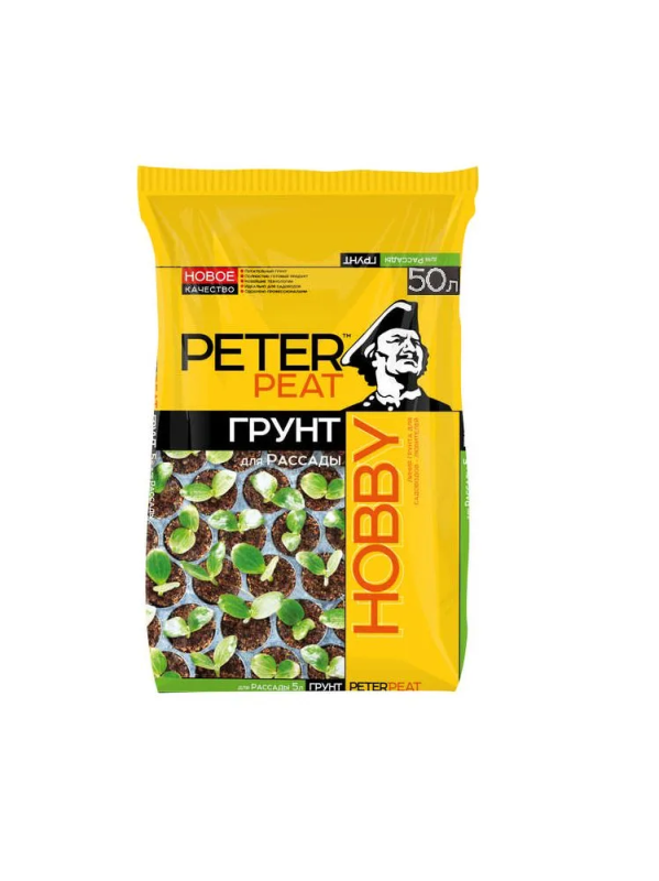 Грунт "Для рассады", линия ХОББИ, 50л / Грунты купить в Брянске - цены ...