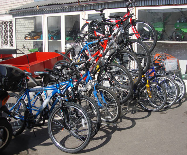 Велосипеды в магазинах "Технодом"